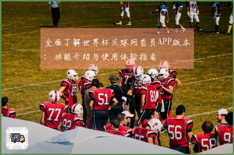 全面了解世界杯买球网首页APP版本：功能介绍与使用体验指南