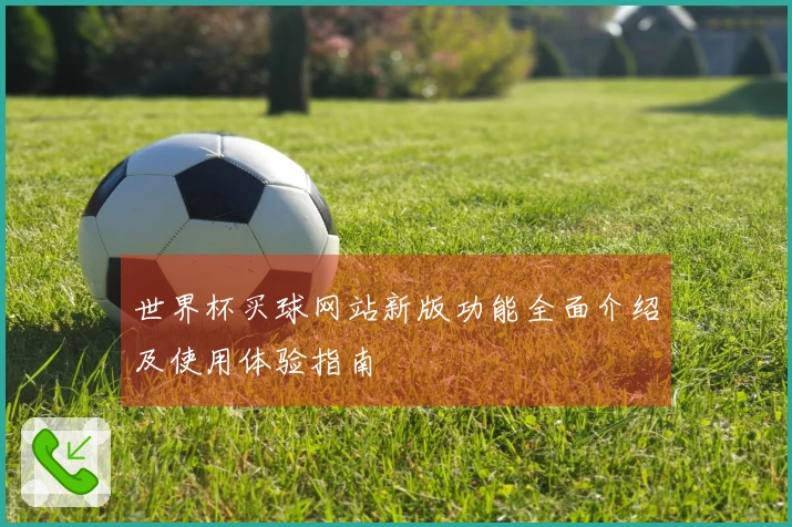 世界杯买球网站新版功能全面介绍及使用体验指南